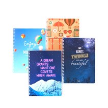 양지사 스프링노트 대2호 표지디자인랜덤발송