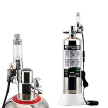 아쿠아스탭 화학이탄 co2생성기 스테인레스 붐베 자작이탄 물생활용품 화학이탄, 1세트