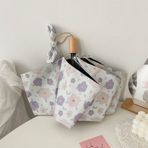 소다팡팡 3단 감성 플라워 양우산 자동우산 수동우산