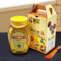 지리산뱀사골 아카시아꿀 프리미엄 2.4kg (병/선물용박스), 단품없음, 1개