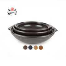 경산 세라믹 전골판, 전통유 (검정), 특대(335), 1개