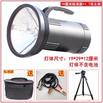 (해외구매대행) 도깨비낚시 야간낚시조명 해루질 크세논라이트 써치라이트 비상조명 낚시조명 도깨비팜2, 300W라이트+가방+케이블+삼각대