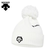 데상트 Descente스위스 스키팀 방울 비니 SM423SKCO1_WHT, FREE, WHT