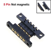 1쌍 자기 포고 핀 커넥터 2/3/4/5/6Pin 피치 2.2/2.3/2.5/2.54/2.8 MM 스프링로드 Pogopin 남성 접촉 스트, 16 5Pin Not Magnetic