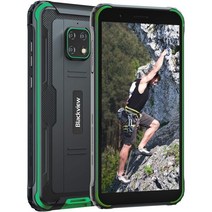 Blackview 언락 폰 러기드 BV4900 스마트폰 안드로이드 10 휴대폰 5580mAh 4G GSM 휴대폰 5 7인치 HD+ 휴대폰 3GB+32GB 방수 스마트폰 NFC 견고