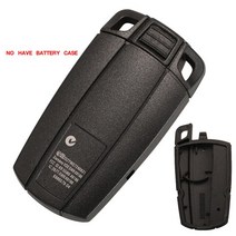 자동차키 스마트키Jingyuqin 원격 3 버튼 자동차 키 셸 케이스 스마트 블레이드 Fob 커버 BMW 1 5 6 시리, 01 NO BATTERY HOLDER, 01 NO BATTERY HOLDER
