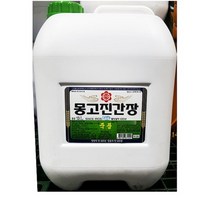 [더착한푸드]죽품간장(부천몽고 13L) 식자재마트 대용량 업소용 간장 죽품간장 말통