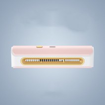 냉장고 충전식 탈취 소독기 살균냉장고 탈취기 자동차 공기 정화 오존 탈취제 식품 보존 옷장 살균 소독 차, 01 Pink