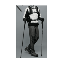 블랙야크 카본3단 등산스틱 130SET 세트 2BYSTX2909, BLACK
