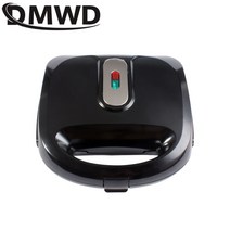 와플만들기 와플기계 DMWD-6 인 1 전기 와플 조리기 샌드위치 메이커 월넛 케이크 오븐 주방 아침 식사 버, 01 EU