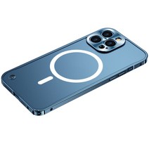 아이폰 케이스 감성 예쁜 고급 럭셔리 투명 magsafe 마그네틱 알루미늄 합금 보호 바 for 13 pro max 13pro 12 pro max 12 커버