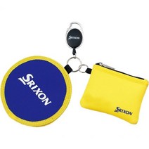던롭 GGF25294 스릭슨 Ball Cleaner 파우치 가방 골프용품 고급 데일리 필드, blue (royal)