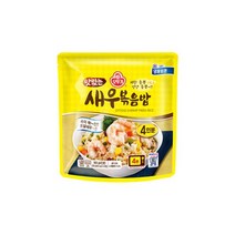 오뚜기 레토르트 야식 간단한요리 맛있는 새우볶음밥 (225g×4) 비상식량 여행용, 1팩