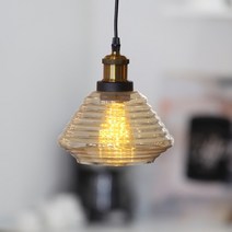 LED 델타 유리 1등 펜던트 조명
