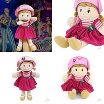 말하는 손인형 소녀 손인형극 복화술인형