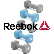 리복 트레이닝덤벨 웨이트트레이닝 사각아령 1kg 2kg 3kg 4kg 5kg (1개입)