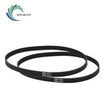 GT2 폐쇄 루프 타이밍 벨트 고무 2GT 6mm 3D 프린터 부품 110 112 122 158 200 280 300 400 610 852 mm 동기식 벨트 부품, 300mm