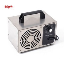 오존 발생기 공기 살균기 60g 110V/220V EU 미국 플러그 청정기 홈 클리너 제거 포름 알데히도 발생 정화기 110029, 화이트 A_해외 | 110V | CN