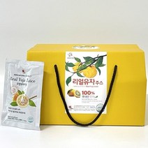 전남 고흥 리얼 유자주스 90ml x 30팩 국내산 100% 청정지역 무농약 유자 껍질부터 씨앗까지 통째로 비타민 건강 주스 정직한 먹거리 자연주의 무첨가 인증