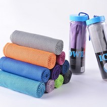 WAVAVA 스포츠 쿨 타올 헬스 라이딩 등산 운동, 1개, 01-연블루