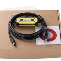 FX-USB-AW 한 PLC 프로그래밍 케이블 USB-SC09-FX 2.5m 미쓰비시 FX3U 3GA 1N 2N 1S 시리즈, 1개