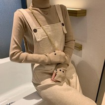 데님 점프수트 바지 오버롤 멜빵 데일리 면 여성