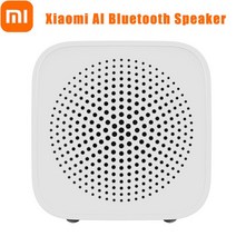 AI스피커 인공지능 스피커 지널 샤오미 블루투스 스피커 AI 컨트롤 무선 휴대용 미니 웨이크업 마이크 HD, 01 WHITE_01 스피커
