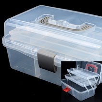 투명 공구박스 공구정리함 공구통 멀티공구함 다용도수납함