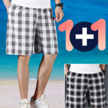 멋쟁이남자밴딩반바지 1+1