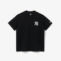 [AK PLAZA] [뉴에라] MLB 7이닝 스트레치2 뉴욕 양키스 티셔츠 블랙 13086607