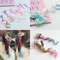 러브수아벨 헤어피스 모음 브릿지 염색 머리핀 헤어핀