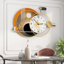 거실 가정용 패션 장식 벽시계 82X55, ATYPE