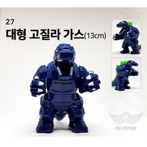 027 대형 고질라 냉기(13cm) 로봇 괴수 미니피규어 미피 호환블럭 건담 에반게리온 트랜스포머 옵티머스 범블비 고질라 볼트론 마징가