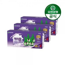 [유한양행]해피홈 리퀴드 리필 4입(180일분) 3개