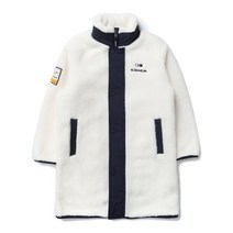 아이더 아이더(EIDER) 키즈 아동용 남아 여아 공용 컬러배색형 롱기장 플리스 자켓 부드러운터치감 보온성우수 등산 스포츠 워킹 캠핑 등/하교 야외활동 JUU21117 CCOLI (콜리) UNI 롱플리스 W62