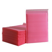 TailStar 뽁뽁이안전봉투 검은 거품 봉투 가방 자기 밀봉 우편물 패딩 패키지 20 개/묶음, [05] 18*23cm, [01] Pink