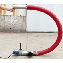 곡식 곡물 흡입기 분말 이송기 펠렛 분체 사료 비료, 3.5인치/2m/220v 구리 모터