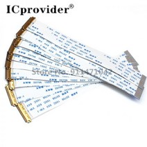 30Pin 40Pin EDP I-PEX 0.5MM 리본 케이블 AWM 20706 105C 60V VW-1, 12 40P-40CM, 02 Reverse Direction