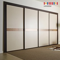 [한샘] 그랑SL사피아블랙3도어(2 500~3 400)_멀티수납, 상세 설명 참조