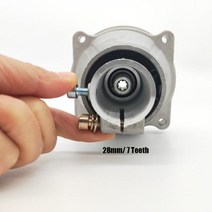 전동공구 부품 범용 28mm 7T9T 브러시 커터 용 클러치 드럼 커넥터 케이스 33CC 43CC 52CC 잔디 트리머 가든 도구 예비, 28MM 7T