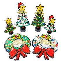 크리스마스 트리 디폼블럭 만들기 모음 22년디자인 8mm 단체선물 학교선물, 10 대형LED트리