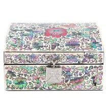 박씨상방 나전 해적함 보석함소꽃나비장태복 문화재 기능인작품