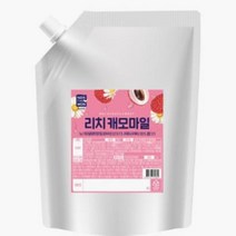 녹차원 건강주스 탕비실 음료수 리치캐모마일베이스 팬트리 학원 식재료, 1개