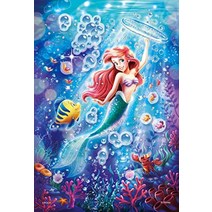 에포크 지그소 퍼즐 팝업 퍼즐 장식 Ariel -Sparkling Sea-(아리엘 -스파클링씨-) 300피스 (26×38cm)