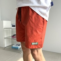 나일론 패치 남자 여름 밴딩 반바지