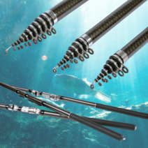 바다찌낚시대 1호대 문어대 돌돔대 갈치 쭈꾸미 낚시대 들어뽕 무늬오징어 낙시대, 24종 피기베이스 태클박스