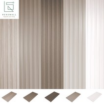 루바 템바보드 아트월 루버 벽 인테리어 합성목재 자재 모음, 화이트오크(WO), 148x2400x10T NL001 2개 단위판매