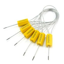 케이블보안 강철와이어 씰 봉인작업 도어잠금 10pcs, 단품