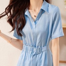 패션시그널 웨이스트 밴딩벨트 셔츠 블라우스