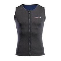 웻슈트 서핑 잠수복 스킨스쿠버 슈트2mm 남성 네오프렌 민소매 잠수복 조끼 자켓 반바지 자외선 차단 수영, 02 tops_04 XL